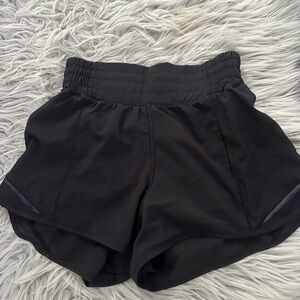 Women's Black Athletic Shorts lulu